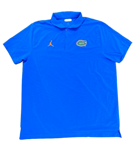 Graham Mertz Florida Football Player Exclusive Polo Shirt with Player Tag (Size XL)