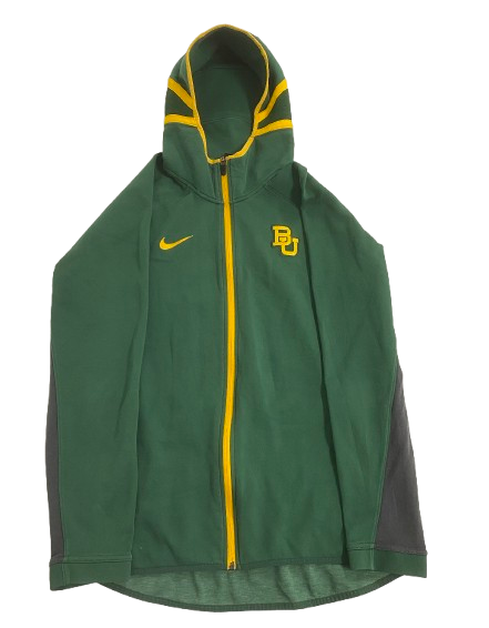 CJ Rogers Baylor Football Team Issued Zip-Up Jacket (Size L)