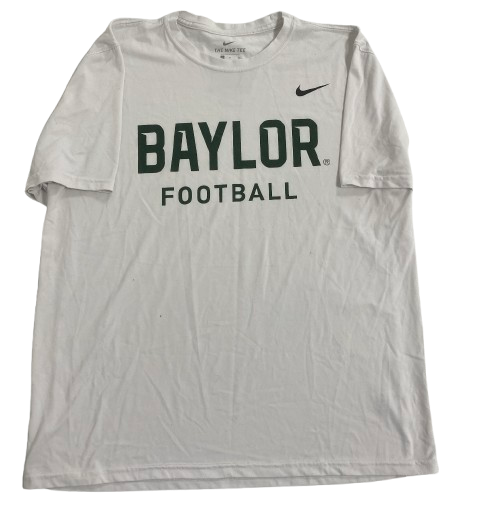 CJ Rogers Baylor Football Player Exclusive "2022 Sugar Bowl" Workout Shirt (Size L)