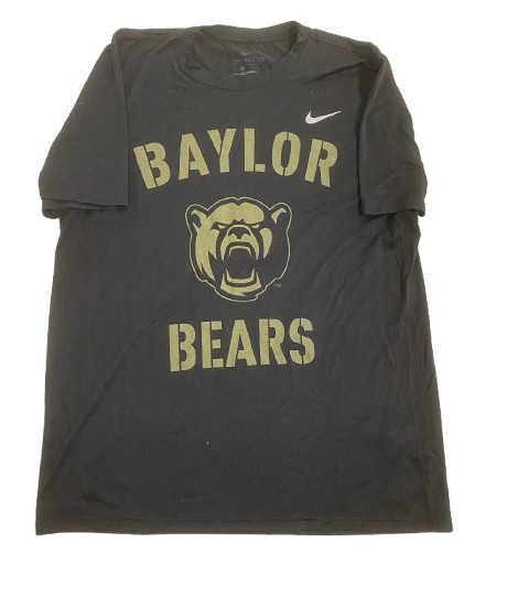 CJ Rogers Baylor Football Player Exclusive "2022 Sugar Bowl" Workout Shirt (Size L)