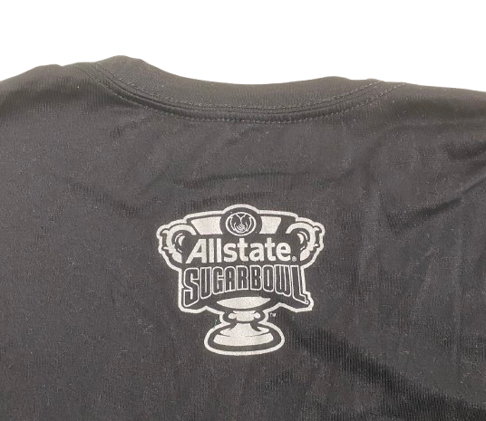 CJ Rogers Baylor Football Player Exclusive "2022 Sugar Bowl" Workout Shirt (Size L)