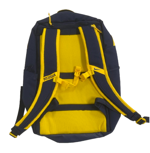 William Wagner Michigan Football Player Exclusive Travel Backpack with Player Tag