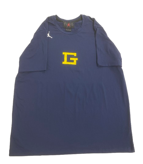 William Wagner Michigan Football Player Exclusive "REMEMBERING HARDEN" Pre-Game T-Shirt (Size XL)