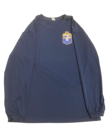 William Wagner Michigan Football Player Exclusive "OUR STATE" Michigan Team Trip Long Sleeve Shirt (Size XL)