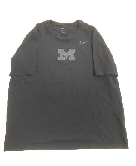 William Wagner Michigan Football Team Issued Workout Shirt (Size XL)
