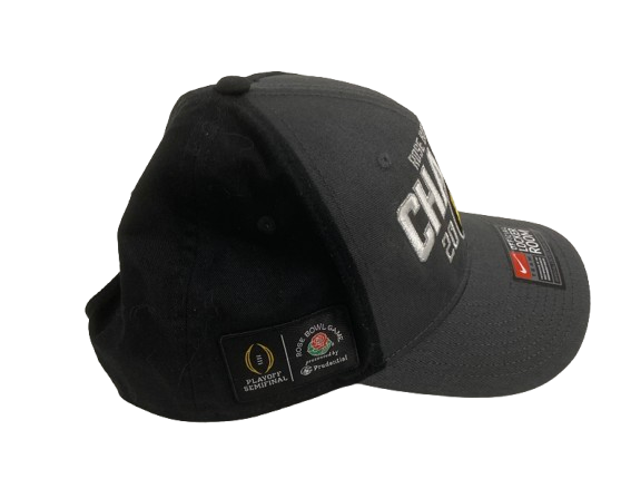 William Wagner Michigan Football Player Exclusive 2024 "ROSE BOWL CHAMPS" Locker Room Celebration Hat