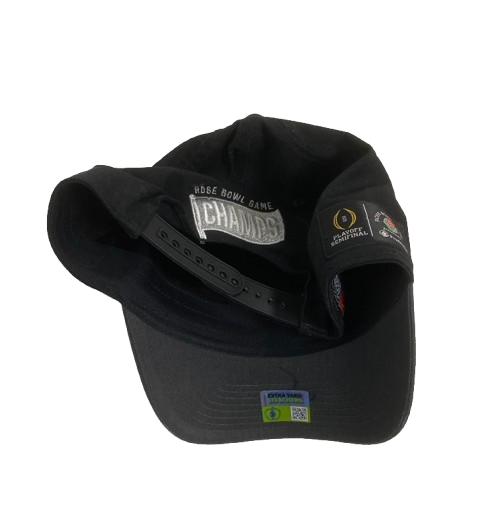 William Wagner Michigan Football Player Exclusive 2024 "ROSE BOWL CHAMPS" Locker Room Celebration Hat