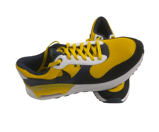William Wagner Michigan Football Team Issued "Nike Air Max SYSTM Michigan" 1817 Shoes (Size 13)