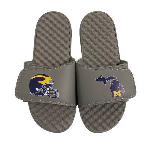William Wagner Michigan Football Team Issued Slides (Size 13)