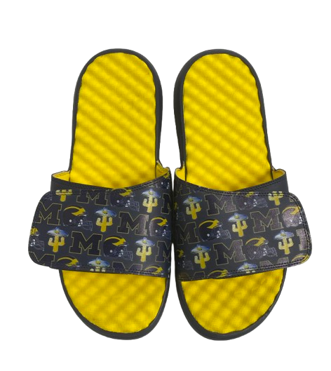 William Wagner Michigan Football Player Exclusive "2022 College Football Playoffs Fiesta Bowl" Slides (Size 13)