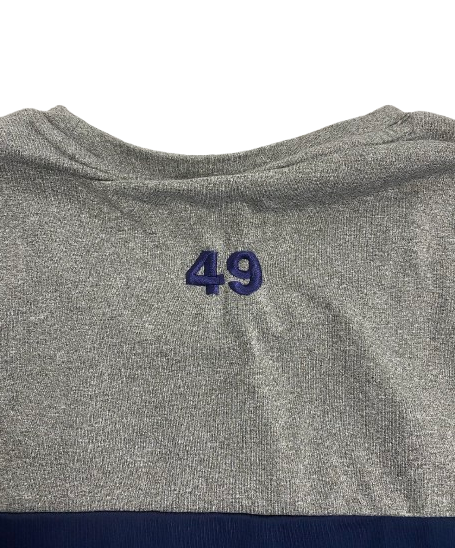 William Wagner Michigan Football Player Exclusive Long Sleeve Pullover with 