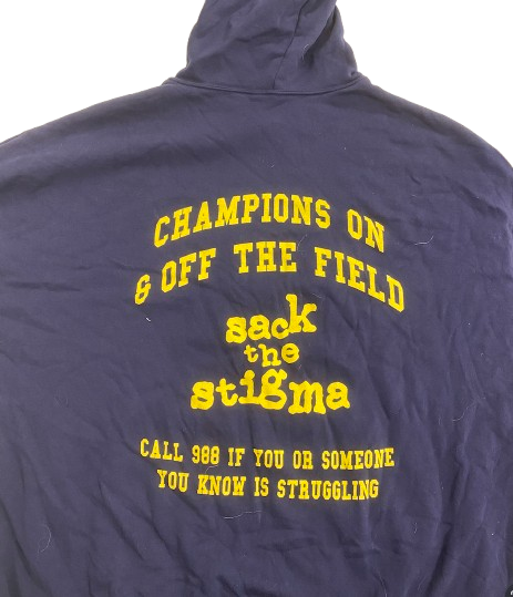 William Wagner Michigan Football "THE GAME" Sweatshirt (Size XL)