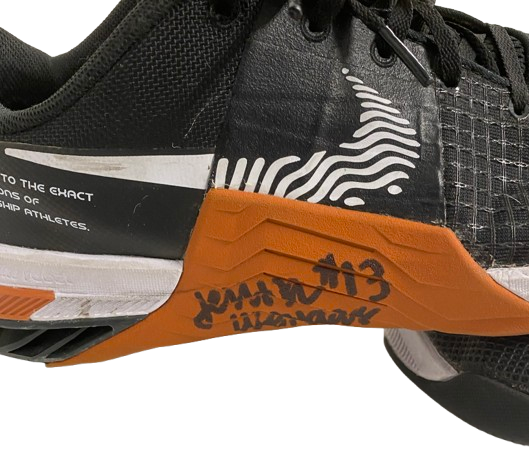 Jenna Wenaas Texas Volleyball SIGNED Player Exclusive Shoes with "2023 Natty Champs" Inscription (Size 10)