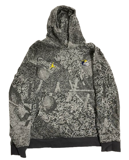 Mica Gelb Michigan Football Player Exclusive Sweatshirt (Size XXL)