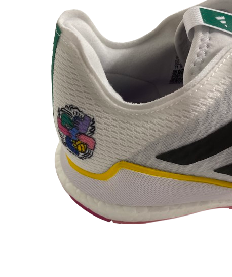 Kennedi Orr Nebraska Volleyball SIGNED Team Issued Adidas Training Shoes (Size 9.5)