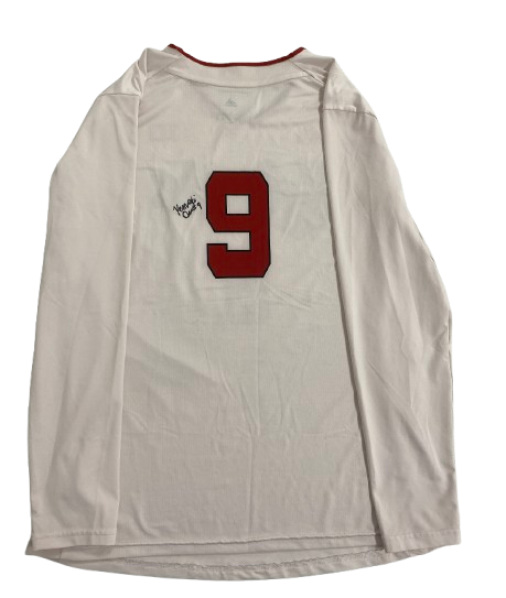 Kennedi Orr Nebraska Volleyball SIGNED GAME WORN Jersey (Size L)