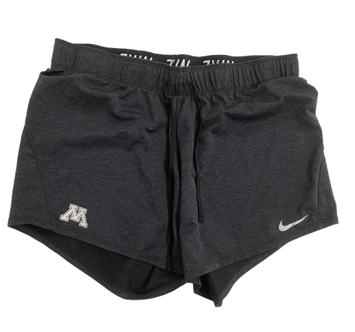 Jenna Wenaas Minnesota Volleyball Team Issued Workout Shorts (Size Women&