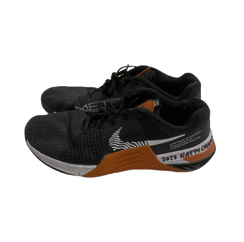 Jenna Wenaas Texas Volleyball SIGNED Player Exclusive Shoes with "2023 Natty Champs" Inscription (Size 10)