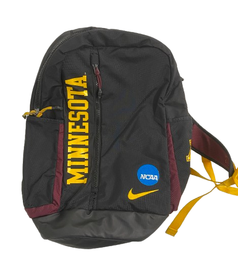 Jenna Wenaas Minnesota Volleyball Player Exclusive Travel Backpack with NCAA TOURNAMENT PATCH