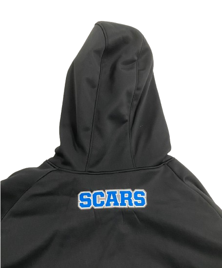 Scott Daly Detroit Lions Player Exclusive "SCARS - TEAM MOTTO" Sweatshirt (Size XL)