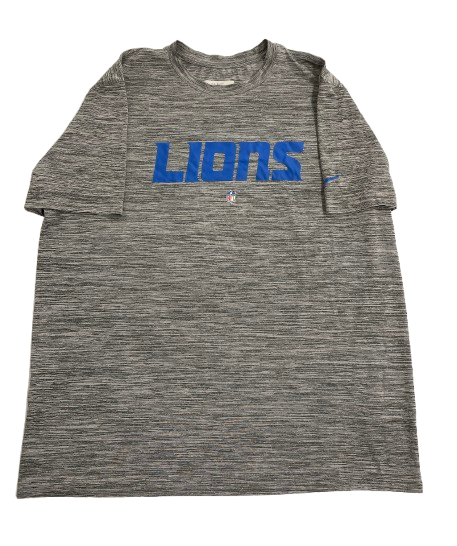 Scott Daly Detroit Lions Team Issued Workout Shirt (Size XL)
