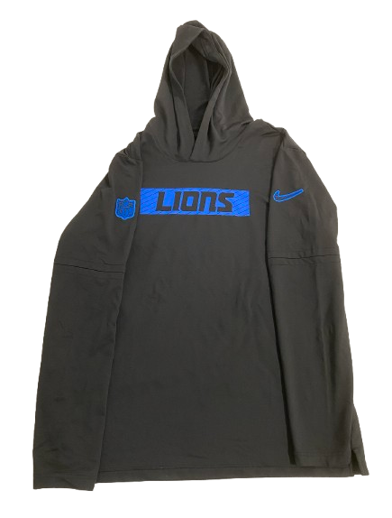 Scott Daly Detroit Lions Player Exclusive Performance Hoodie (Size XL)