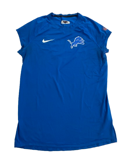Scott Daly Detroit Lions Player Exclusive Workout Tank (Size L)