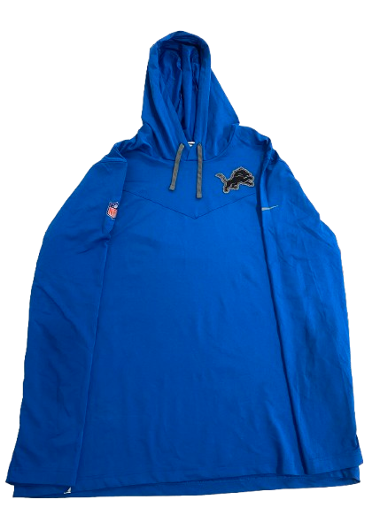 Scott Daly Detroit Lions Player Exclusive Performance Hoodie (Size XL)