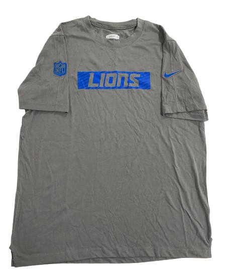 Scott Daly Detroit Lions Team Issued Workout Shirt (Size XL)