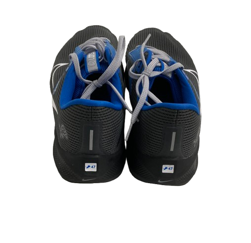 Scott Daly Detroit Lions Team Issued "Nike Pegasus 40" Shoes with Player Tags on Back (Size 14)