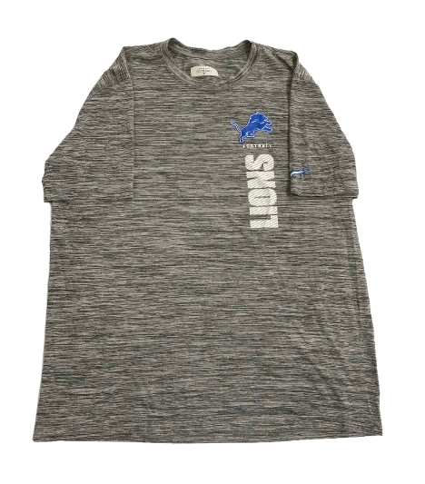 Scott Daly Detroit Lions Team Issued Workout Shirt (Size XL)