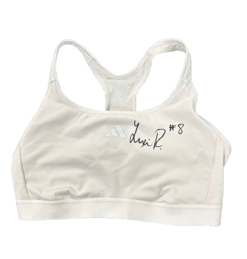 Lexi Rodriguez Nebraska Volleyball SIGNED Team Issued Adidas Sports Bra