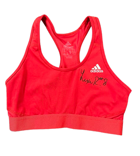 Lexi Rodriguez Nebraska Volleyball SIGNED Team Issued Adidas Sports Bra
