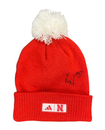 Lexi Rodriguez Nebraska Volleyball SIGNED Team Issued Beanie Hat