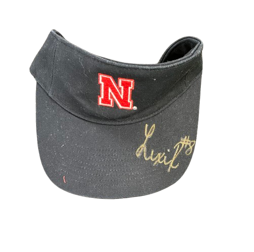 Lexi Rodriguez Nebraska Volleyball SIGNED Team Issued Visor Hat