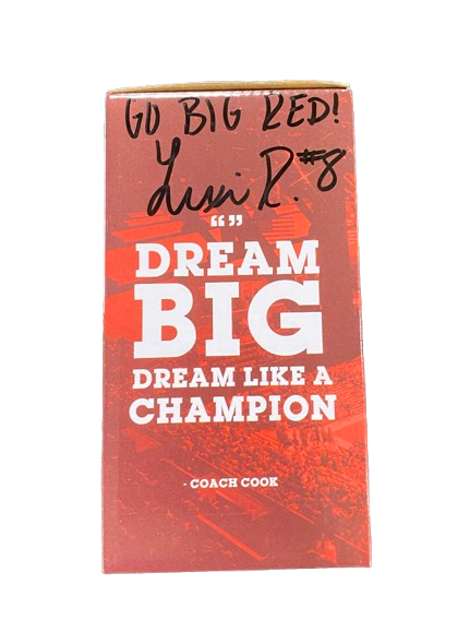 Lexi Rodriguez Nebraska Volleyball SIGNED & Inscribed "GO BIG RED!" "John Cook 2024 25th Season" Bobblehead