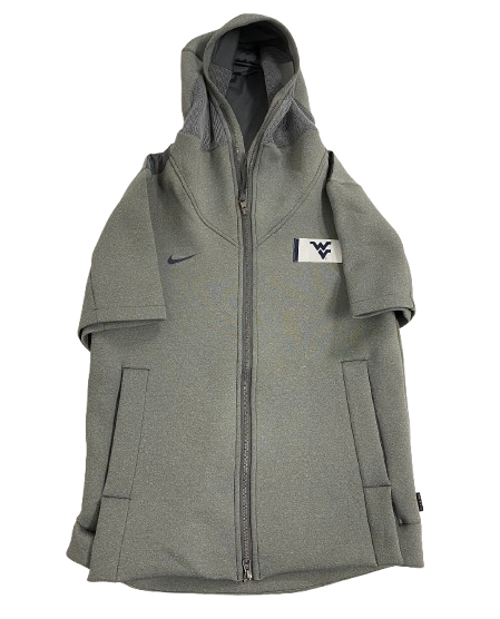 Graeson Malashevich West Virginia Football Player Exclusive Short Sleeve Travel Jacket (Size M)