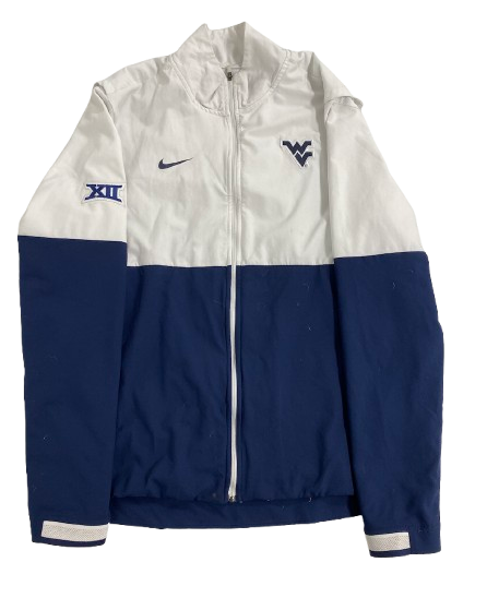 Graeson Malashevich West Virginia Football Player Exclusive Zip-Up Jacket (Size M)