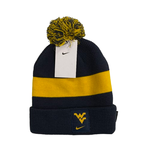Graeson Malashevich West Virginia Football Team Issued Beanie Hat - New with Tags