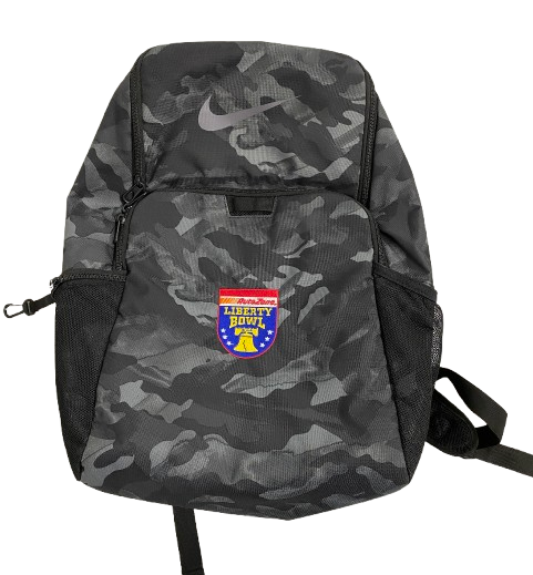 Graeson Malashevich West Virginia Football Player Exclusive "Liberty Bowl" Backpack