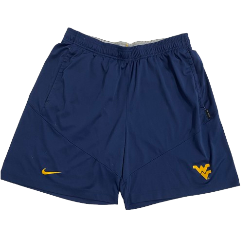 Graeson Malashevich West Virginia Football Team Issued Workout Shorts (Size M)