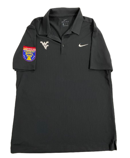 Graeson Malashevich West Virginia Football Player Exclusive "Liberty Bowl" Bowl Polo Shirt (Size M)