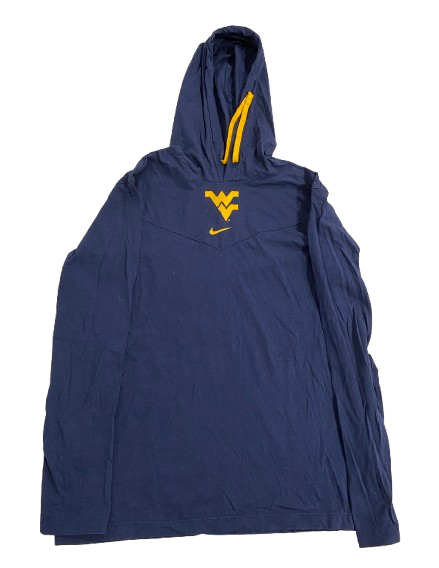 Graeson Malashevich West Virginia Football Team Issued Performance Hoodie (Size M)