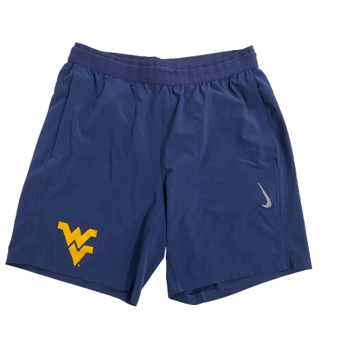 Graeson Malashevich West Virginia Football Player Exclusive Workout Shorts (Size M)