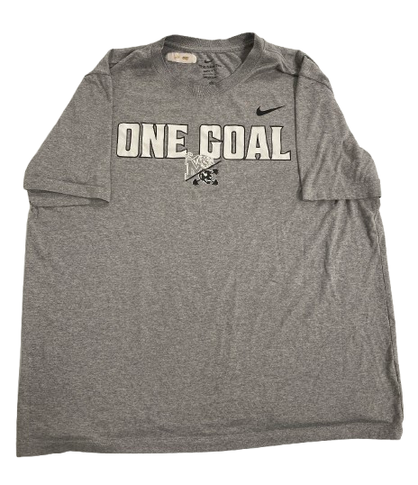 Colby Cox Memphis Football Player Exclusive "ONE GOAL" Strength & Conditioning Weight Room Workout Shirt (Size XL)