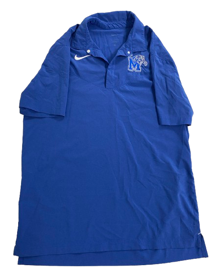 Colby Cox Memphis Football Player Exclusive Polo Shirt (Size L)