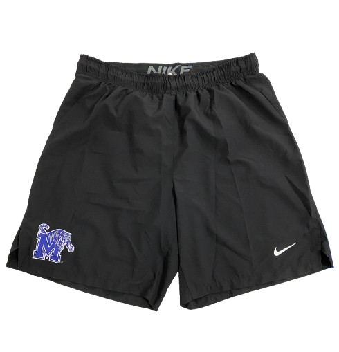 Colby Cox Memphis Football Player Exclusive Workout Shorts (Size XL)