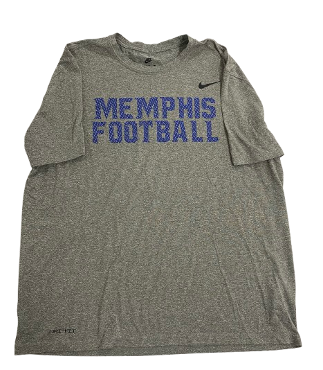 Colby Cox Memphis Football Player Exclusive "INTELLIGENCE" Strength & Conditioning Weight Room Workout Shirt with 