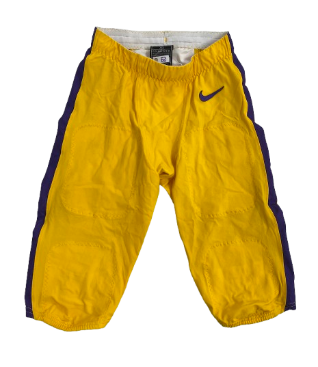LSU Football Player Exclusive 2024 Game Pants with 