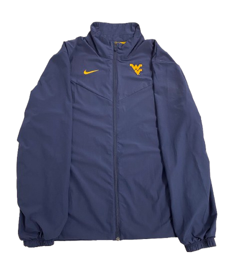 Graeson Malashevich West Virginia Football Player Exclusive Zip-Up Jacket (Size M)